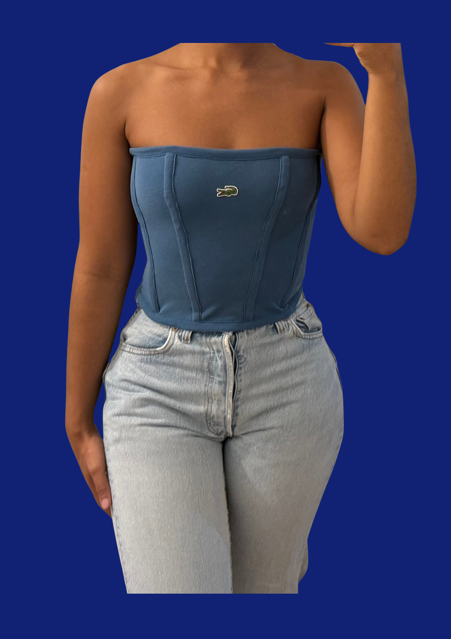 Corset Lacoste upcyclé