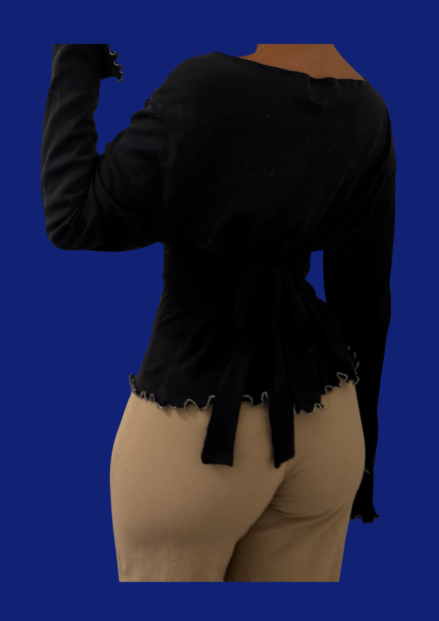 T-shirt cintré Tommy Hilfiger upcyclé