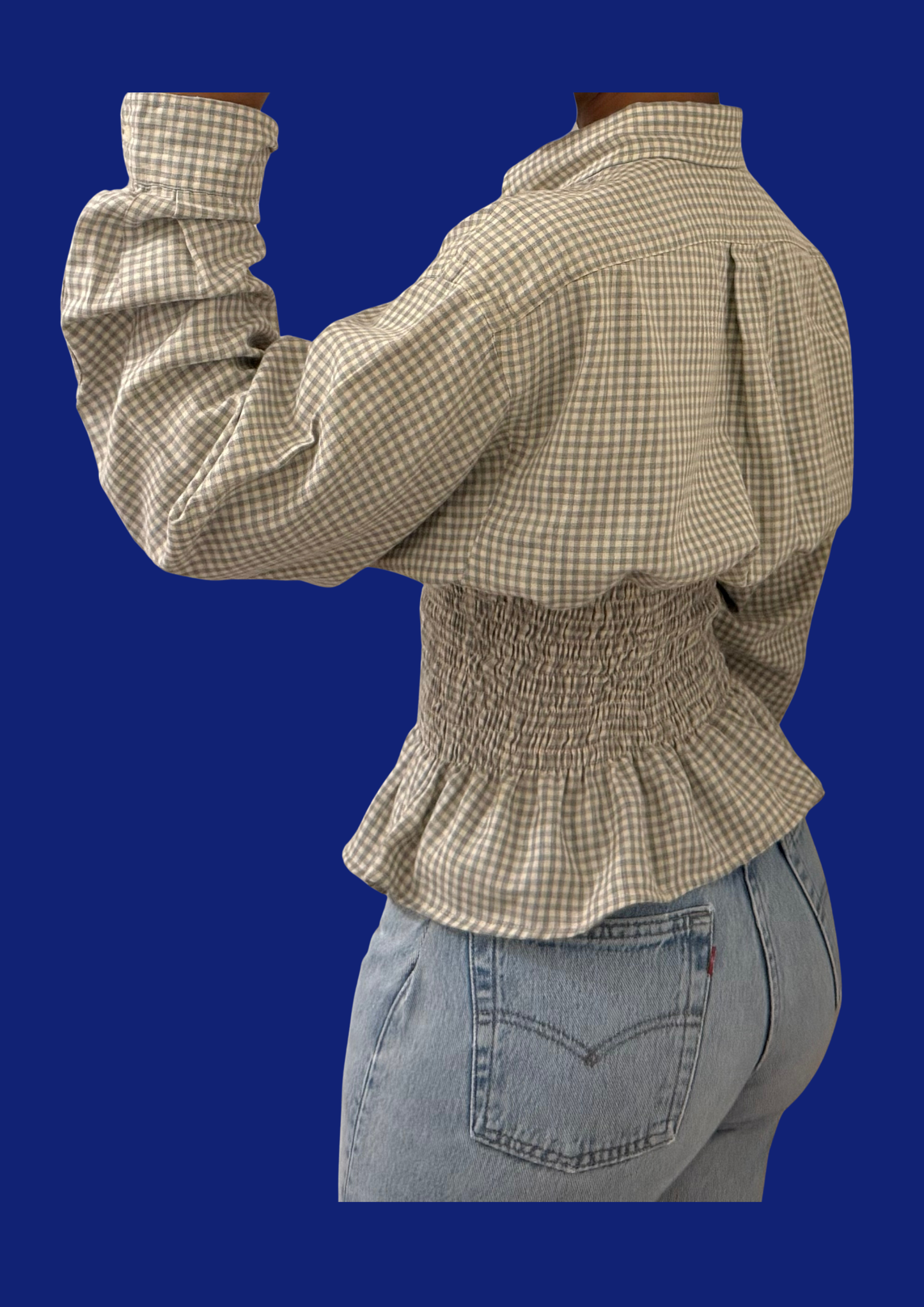 Chemise Ralph Lauren cintrée upcyclée