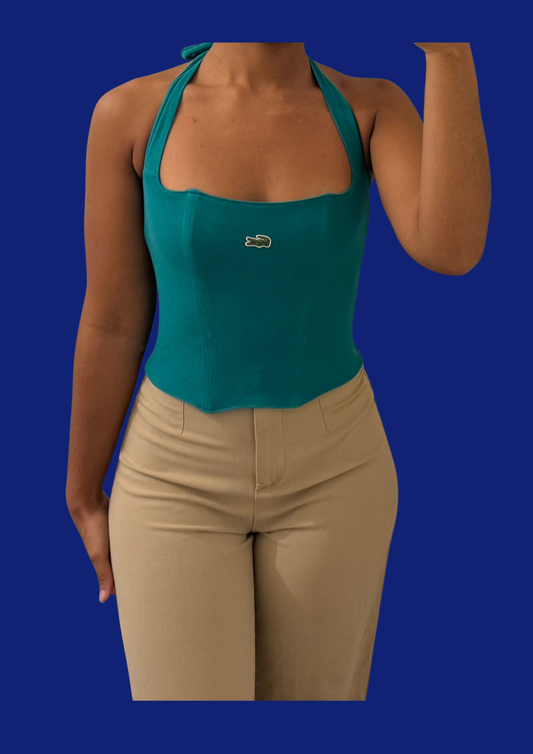 Corset Lacoste upcyclé