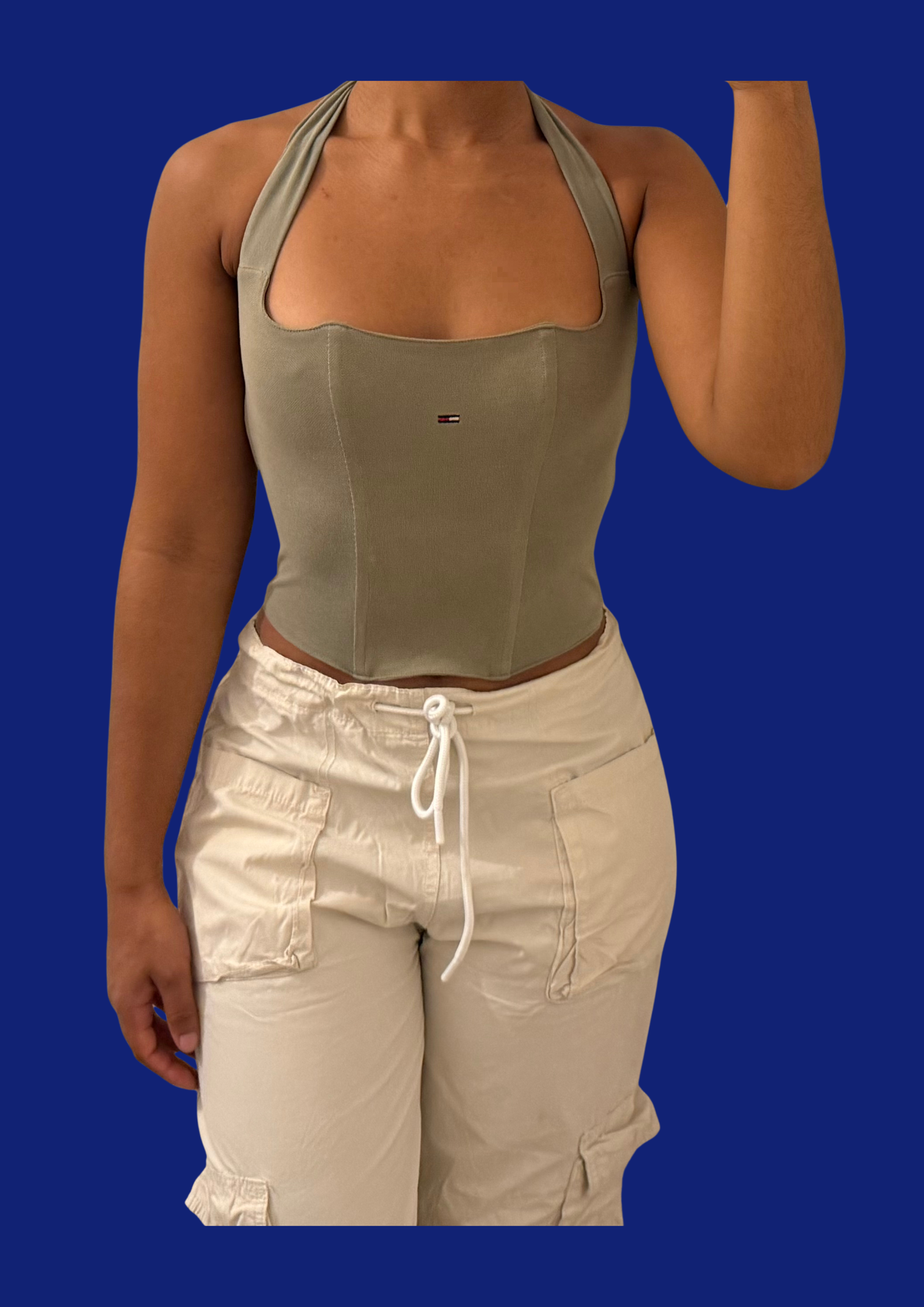 Corset Tommy Hilfiger upcyclé