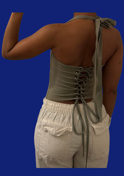 Corset Tommy Hilfiger upcyclé